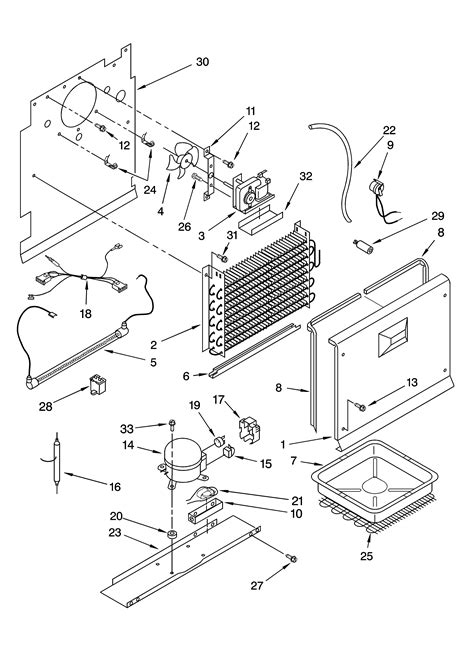 atosa freezer parts diagram